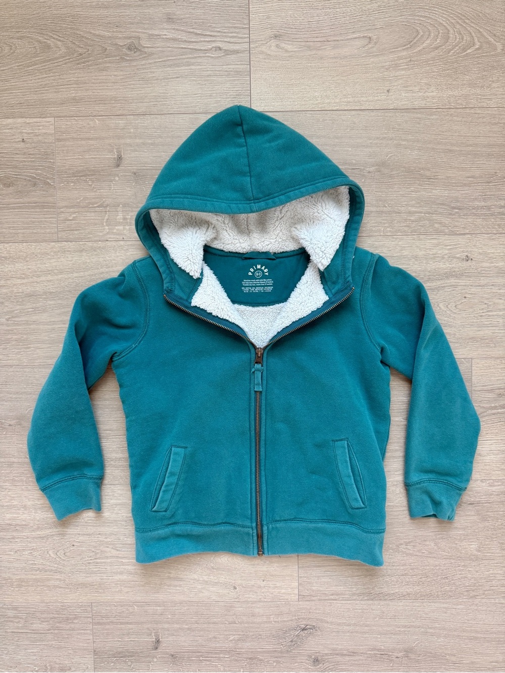 Primary Kids Sherpa Lined Zip Hoodie